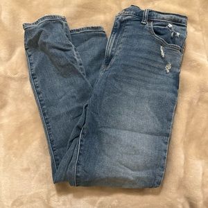 Abercrombie Super Skinny Ankle High Rise Jeans